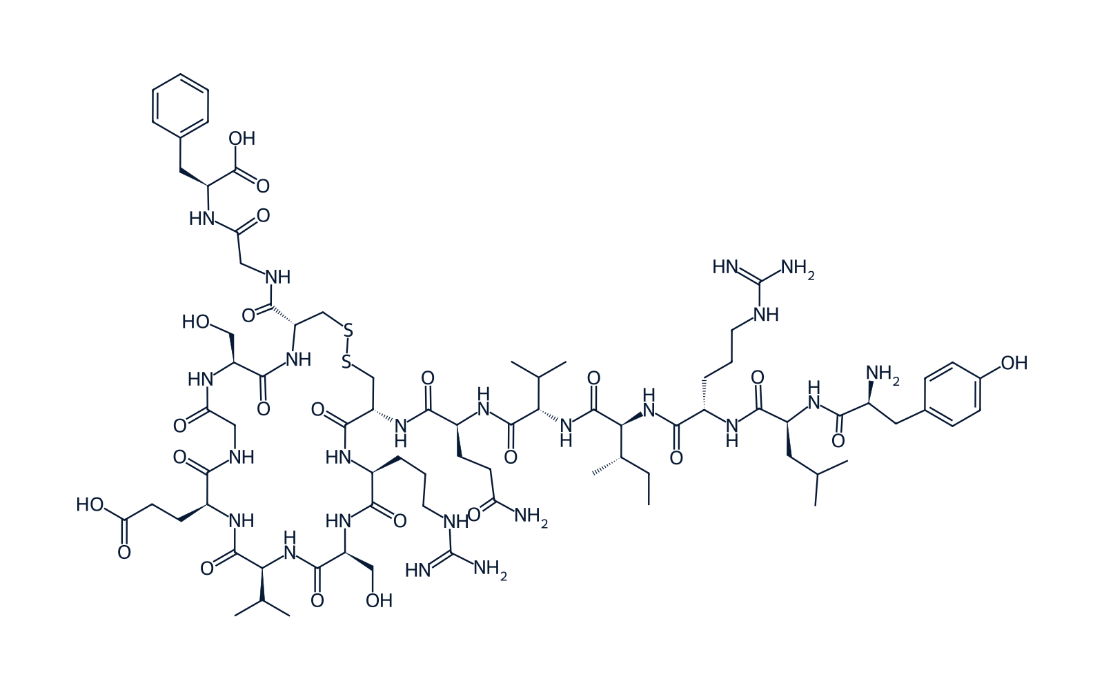 Chemical structure of AOD-9604