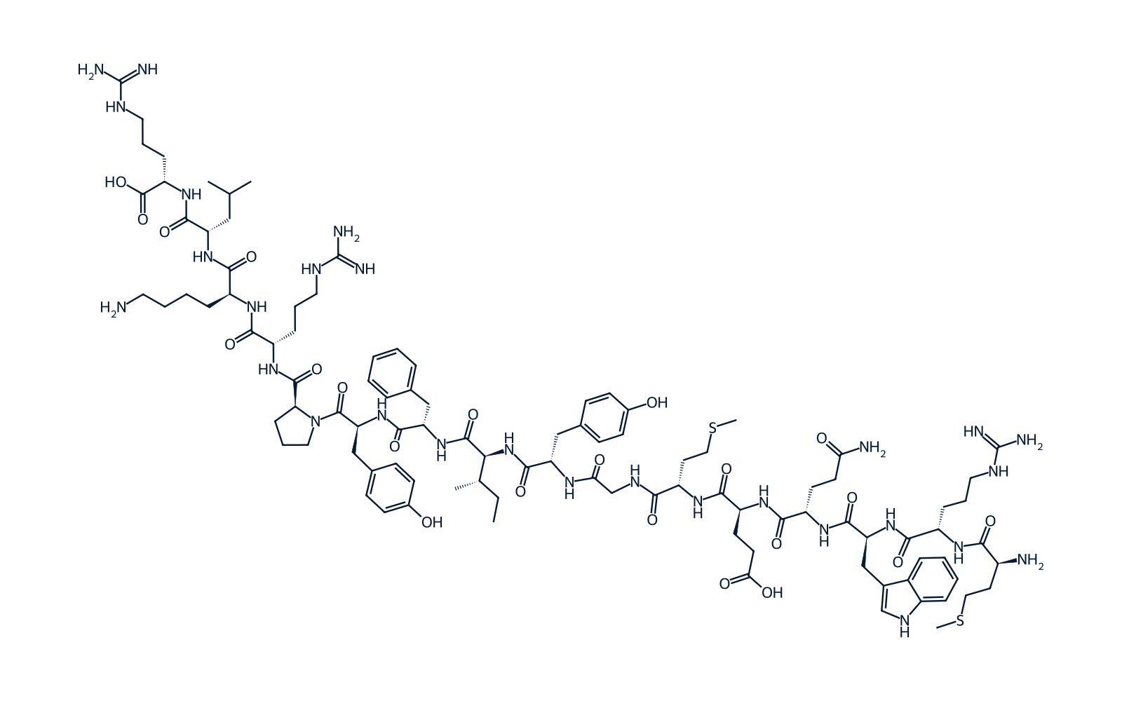 Chemical structure of MOTS-c